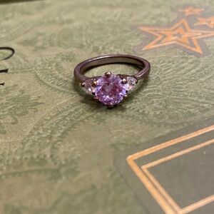 Stunning Pink Stone Ring